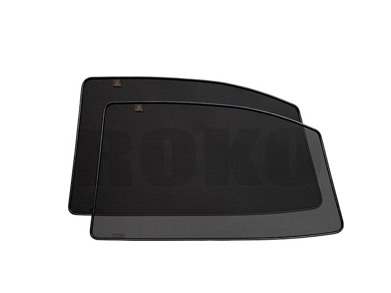 Каркасные автошторки на Kia Optima (3) (2010-2015) Седан Комплект на задние двери PREMIUM